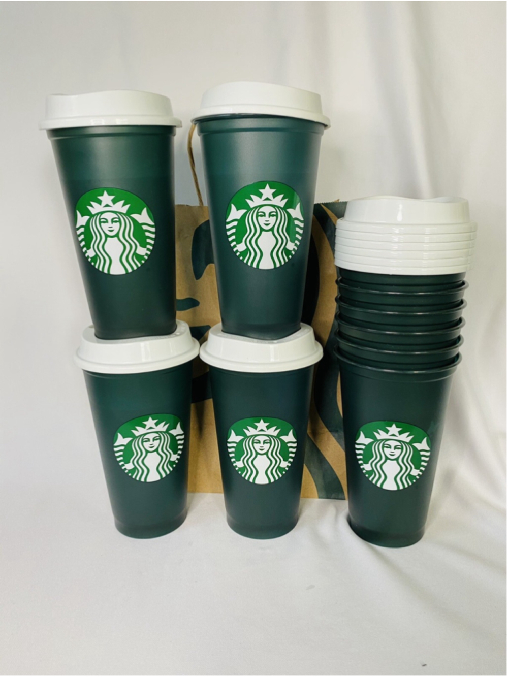 (10) Starbucks Color Changing hot Cups